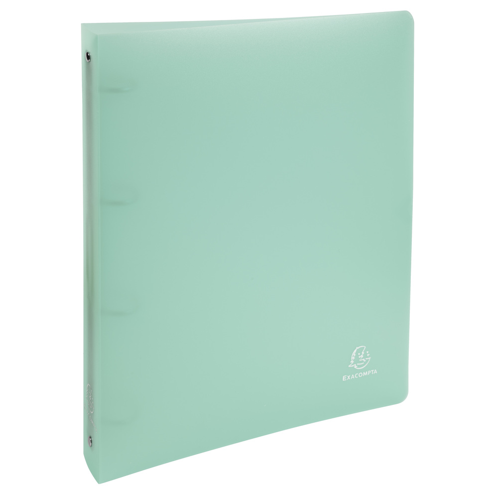 Pořadač 4-kroužkový A4 maxi Exacompta 4 cm pastel zelený