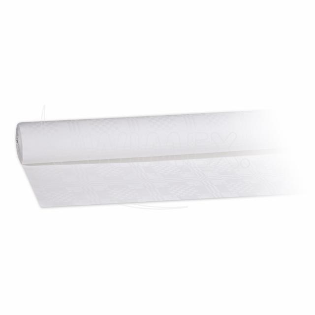 Ubrus papírový rolovaný bílý 0,8  m x 50 m