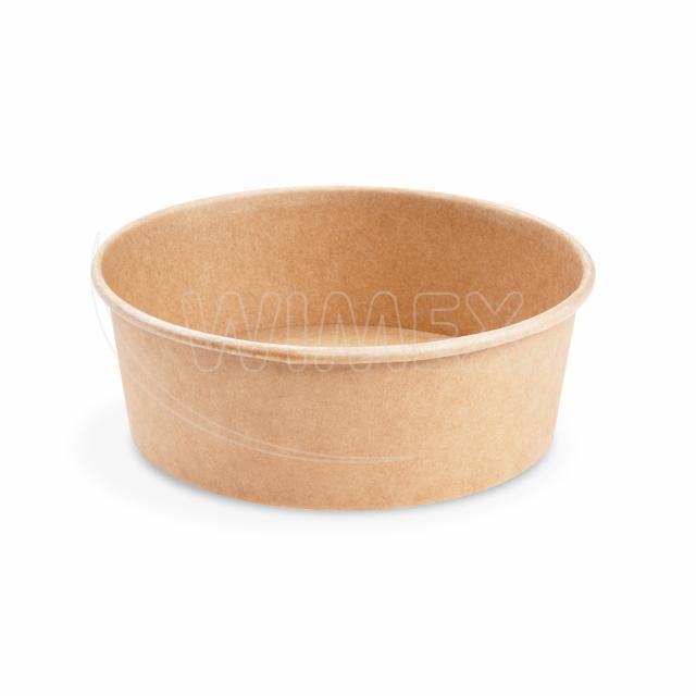 Miska kulatá papírová kraft Ø185mm 1300ml / 50 ks