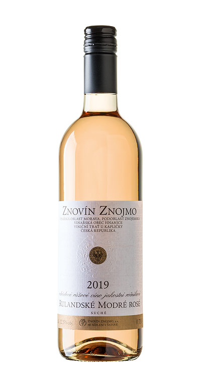 Víno Rulandské modré rosé 0,75l