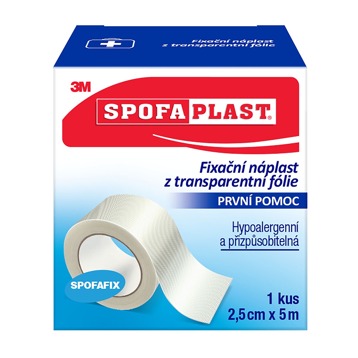 Zdravotnická lepicí páska 2,5cm x 5m