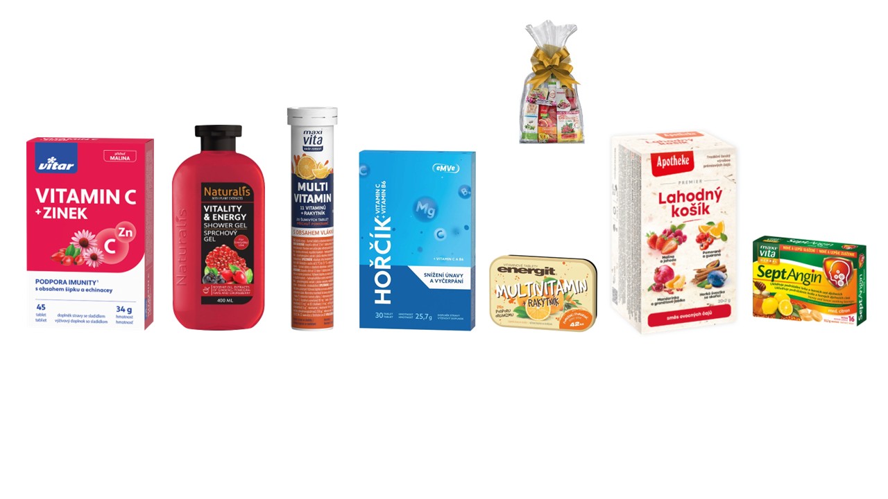 Vitamínový balíček č.5 podzim-zima 26/27 dárkové balení
