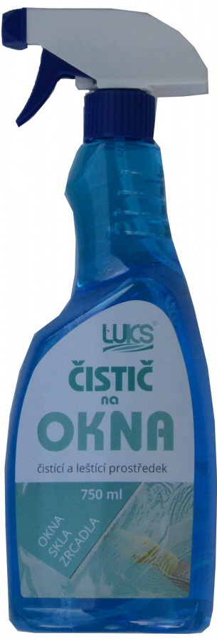 Čistič oken, skel a zrcadel LUKS 750 ml