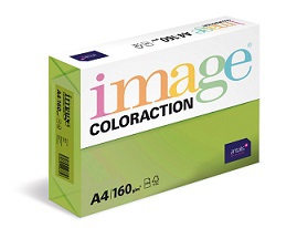 Papír kopírovací Coloraction A4 160g/ 250 listů zelená