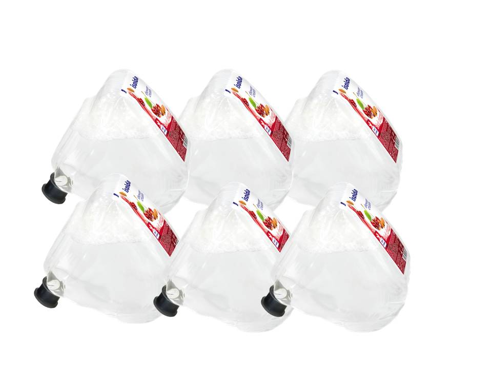 ISOLDA černá třešeň sprchový krém 6x sáček 650 ml do dávkovače