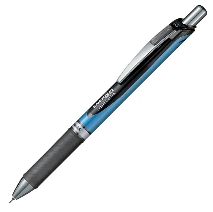 Pero gelové PENTEL BLN 75 černý roller 0,5 mm EnerGel