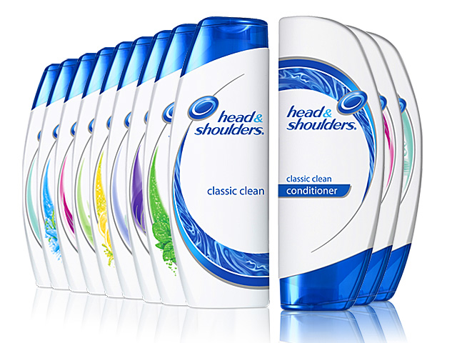 Šampon Head-Shoulders 400ml proti lupům mix druhů