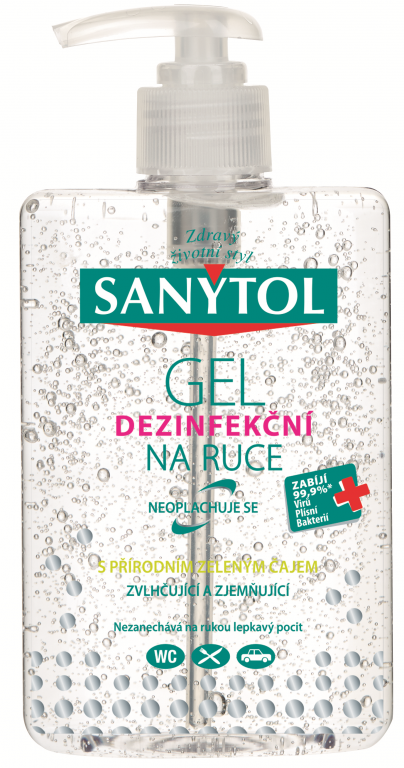 Sanytol dezinfekční bez-oplachový gel na ruce 250 ml