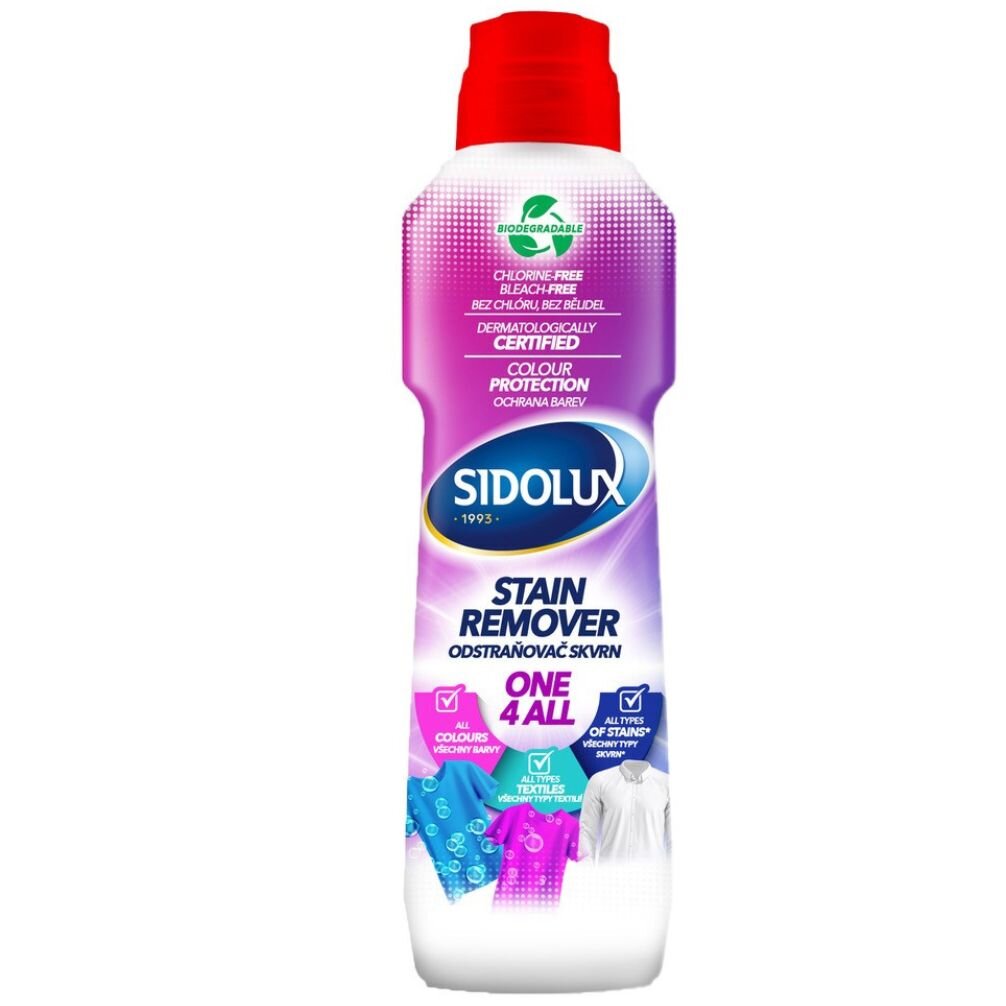 Sidolux univerzální odstraňovač skvrn s kartáčkem 250ml
