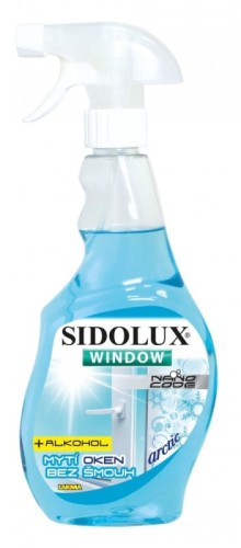 Sidolux na okna a zrcadla "nano code" 500 ml mix vůní