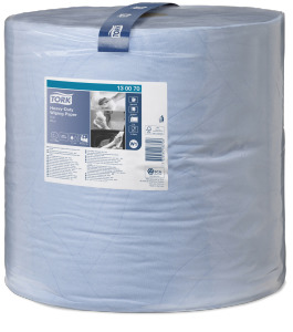 Tork průmyslová papírová utěrka, 2-vrstvá, modrá, W1 Heavy-Duty 130070 / 1 ks