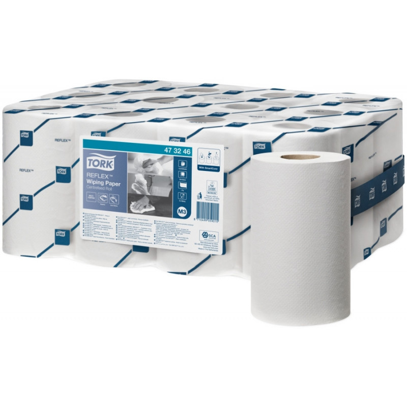 Tork papírové utěrky na roli Reflex mini 1-vrstvé 473246 / 12 rolí