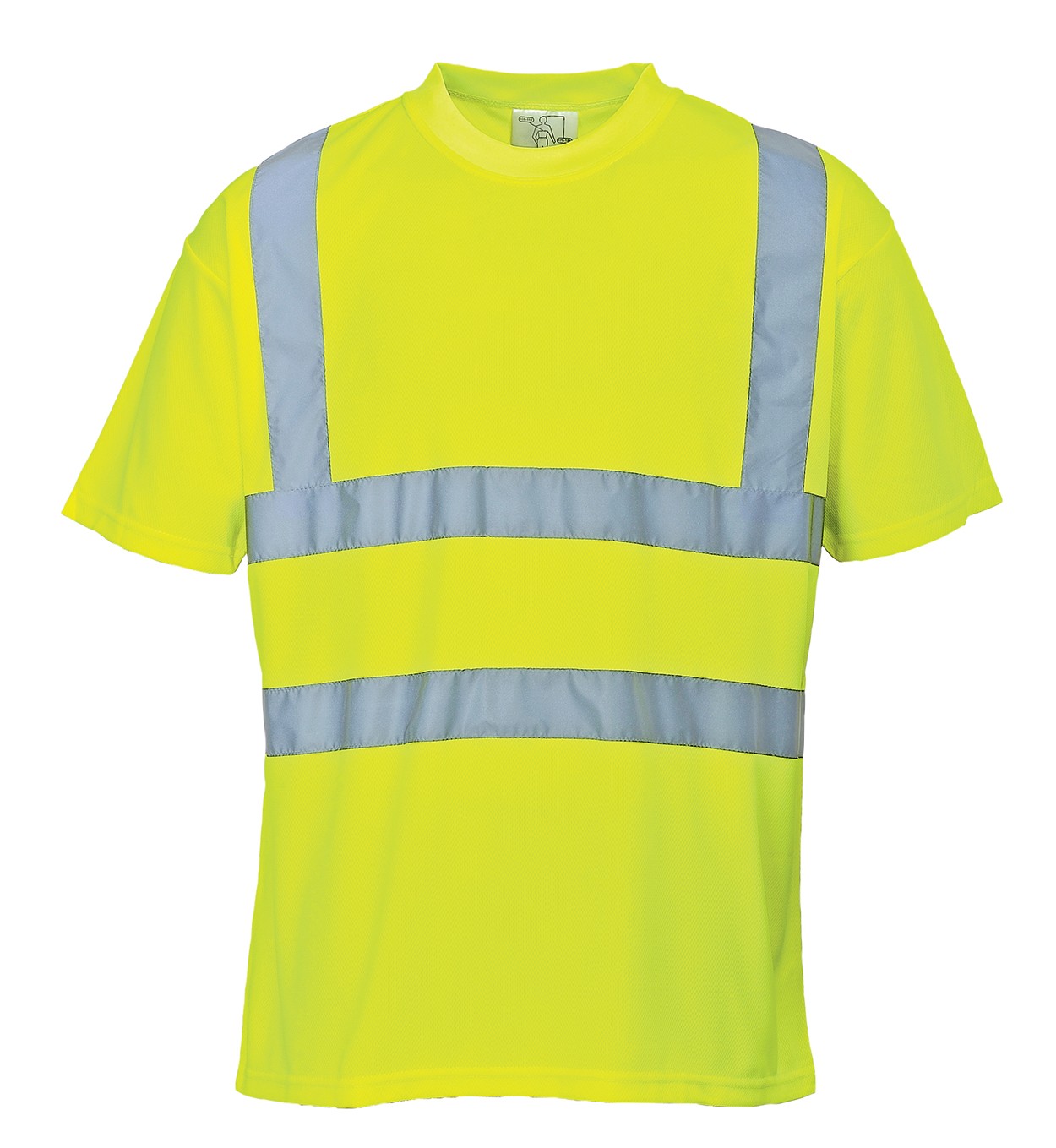 Tričko Hi-Vis reflexní žluté L