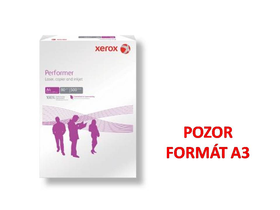 Kancelářský papír Xerox Performer A3 80g / 500 listů